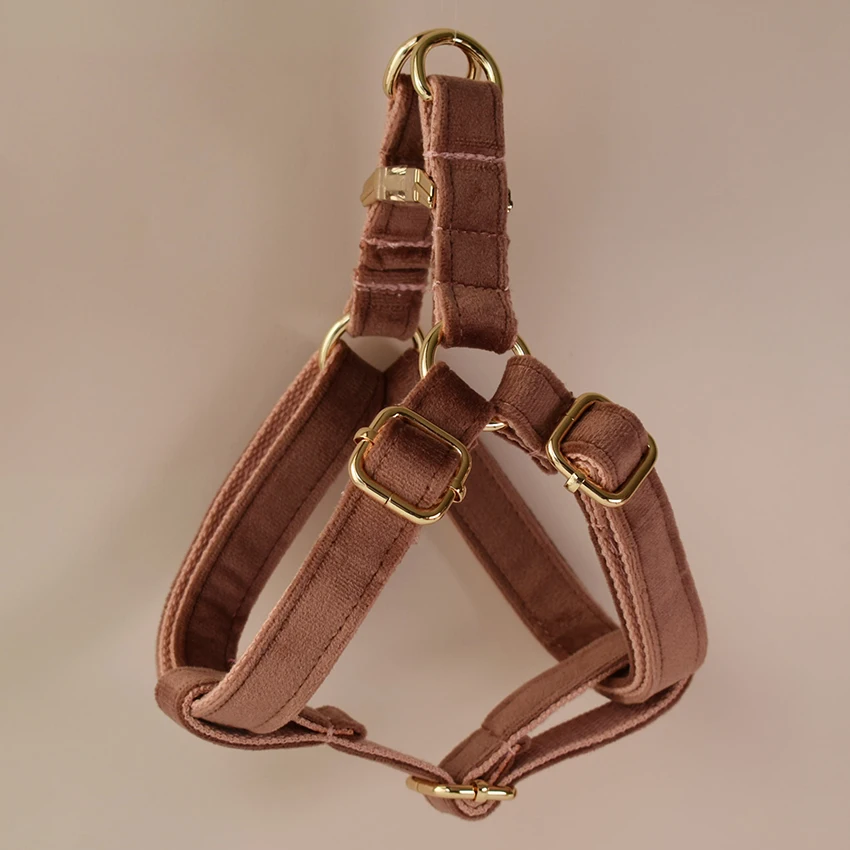 dog harness(Gold)