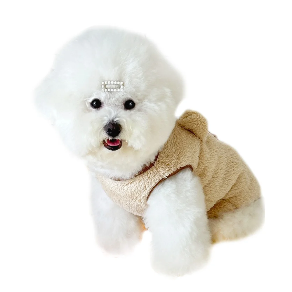 Abrigo cálido para mascotas, jersey de invierno para perros pequeños y medianos, ropa para gatos, chaleco para cachorros, chaqueta bonita para mascotas, disfraces para Chihuahua y Yorkies - imagen 5