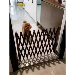 Puerta retráctil para balcón: valla mascotas para gatos y perros