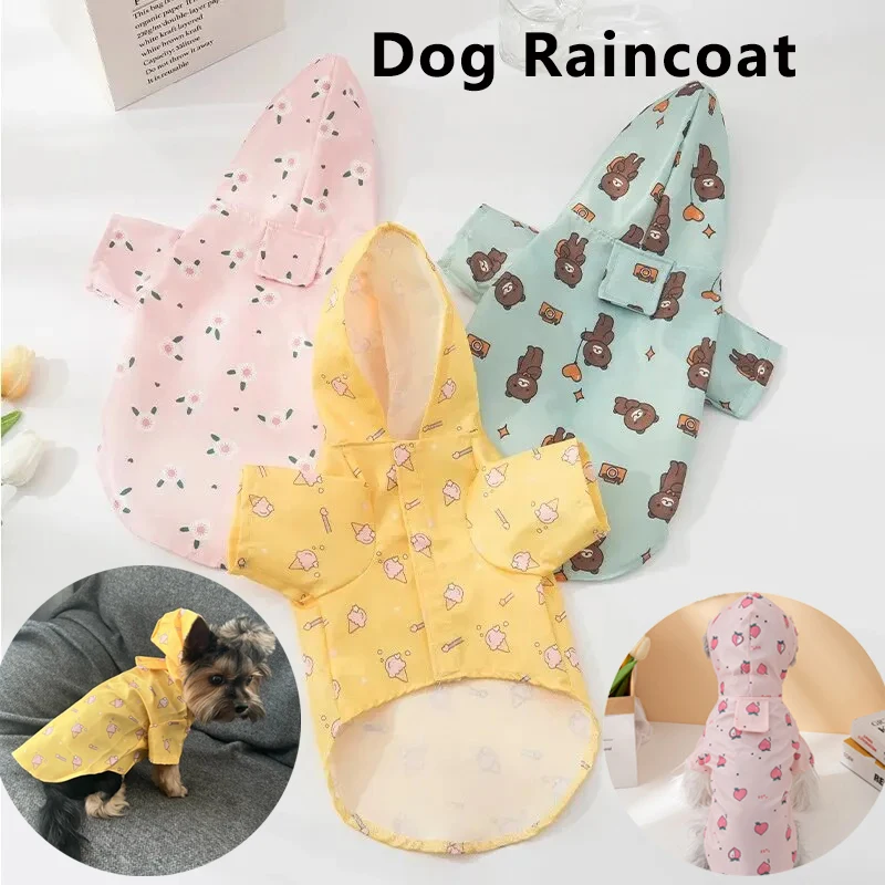 Impermeable para perros - abrigo veraniego con manga corta, Bichón - imagen 2