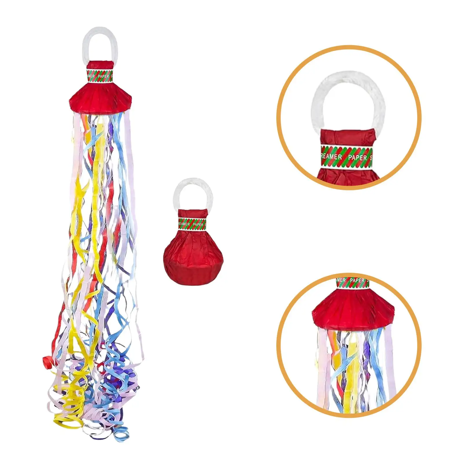 15x serpentinas lanzadas a mano, cintas de papel, accesorios de ambiente, suministros, papel de decoración de confeti para apertura escolar, recuerdos de fiesta, - imagen 5