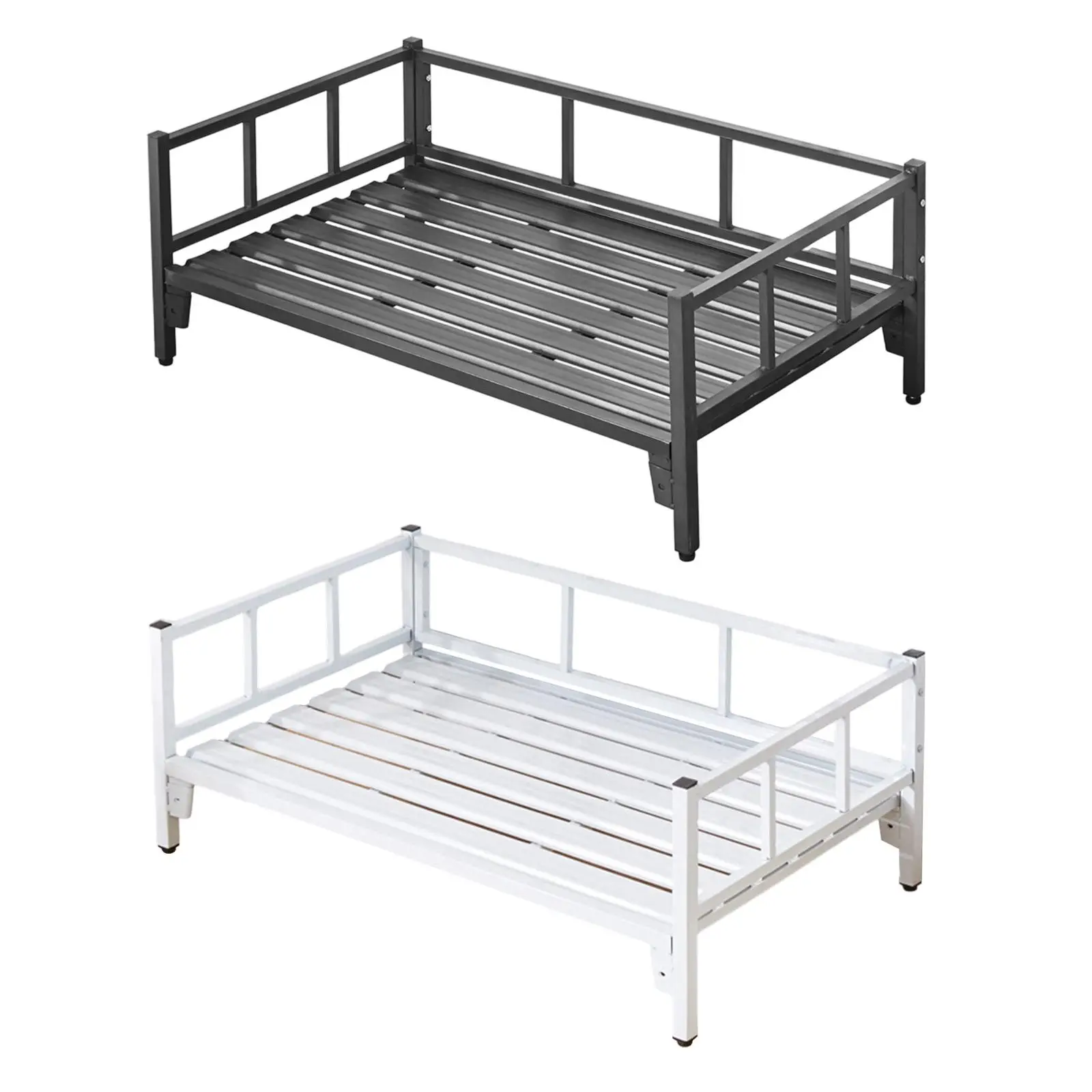 Cama para perros con rieles, suministros para mascotas, pies antideslizantes, altura ajustable, transpirable, - imagen 2