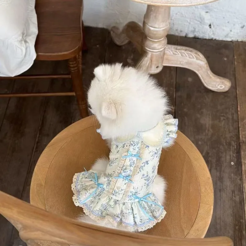 Conjunto festivo con lazo para perro y gato – Ropa Navideña - imagen 3
