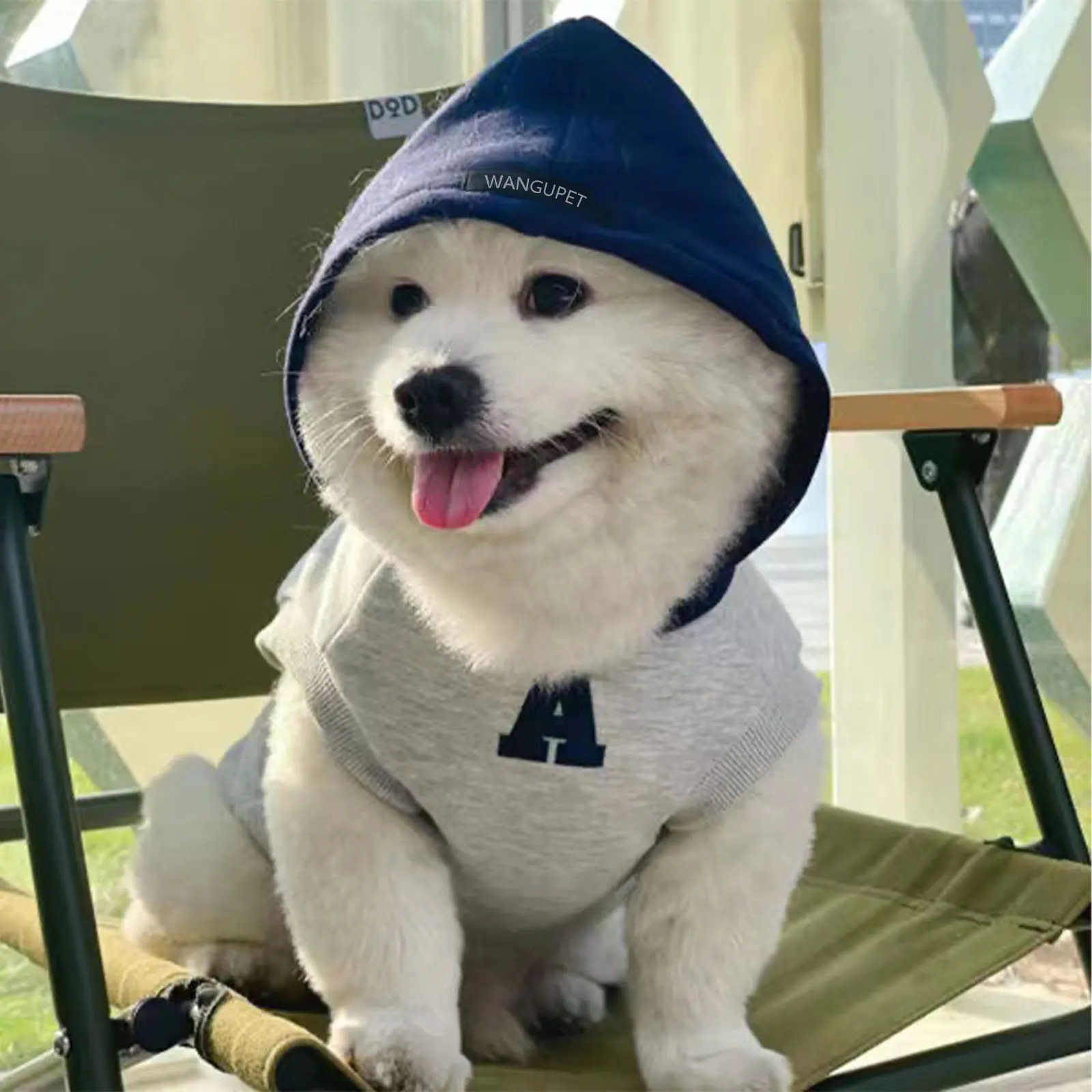 Sudadera con capucha para perro, ropa cálida de invierno, sudadera suave para perros pequeños y medianos, abrigo para perros de clima frío, ropa para perros Bulldog francés Chihuahua - imagen 3