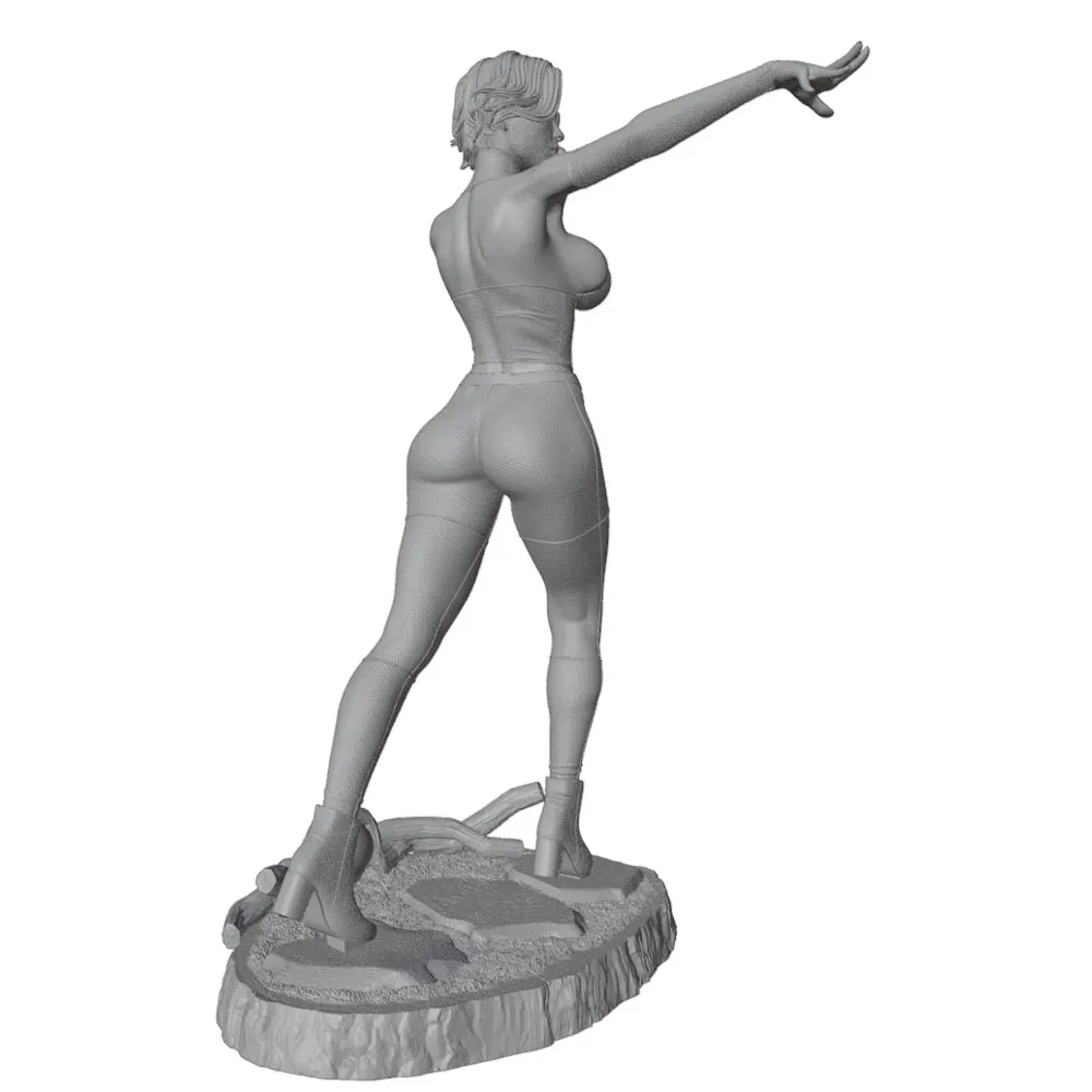 Kit modelo resina 1/24 para coleccionistas – Figura sin pintar - imagen 5