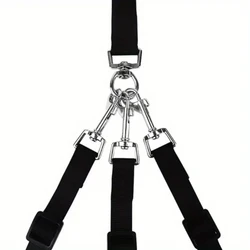 Correa de nailon 3 en 1 con mango acolchado para perros