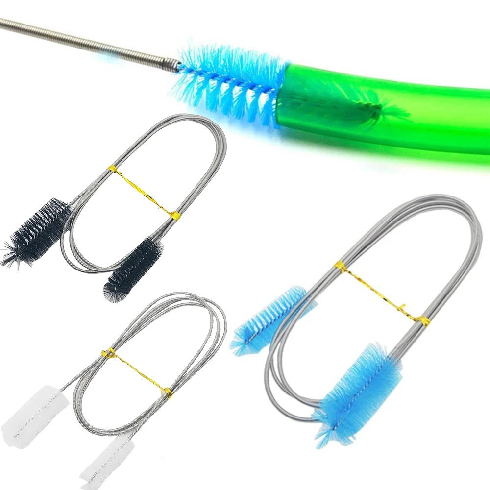 Cepillo de limpieza de tanque de agua, accesorios para pecera, bomba de filtro de agua, tubo de lirio, manguera traqueal, herramientas, suministros acuáticos para mascotas, productos - imagen 3