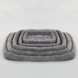 Cama de felpa acolchada para perros y gatos