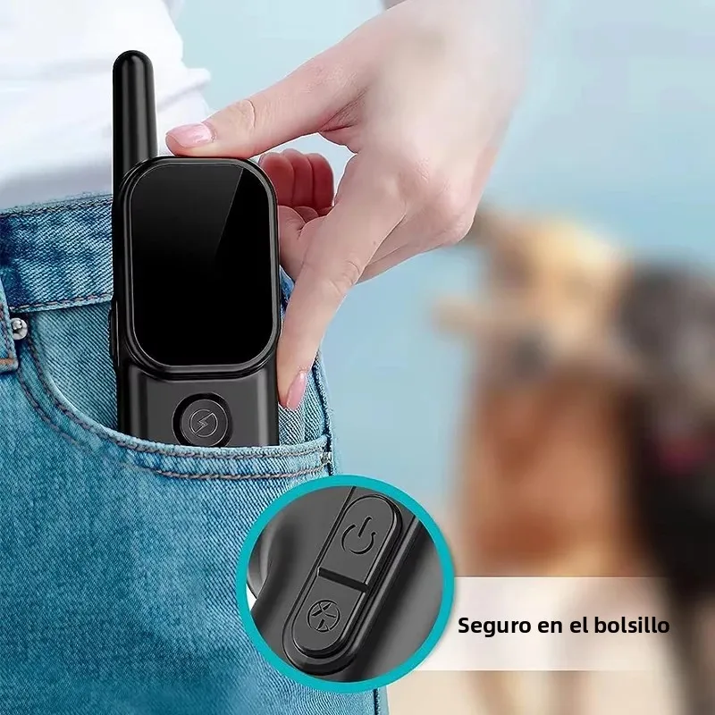 Collar de entrenamiento para perros con control remoto, dispositivo de tapón de corteza de descarga eléctrica de 1000 pies para perros pequeños de 5-110 libras y perros medianos, resistente al agua - imagen 5