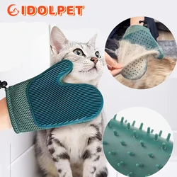 Guante quitapelo y cepillo desharrador para gatos, perros