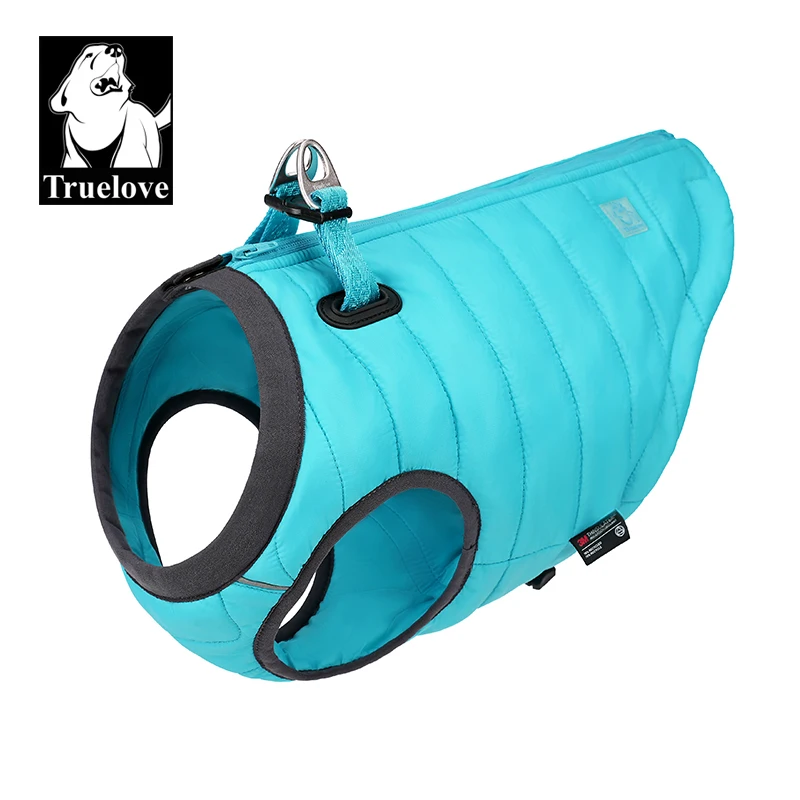 Truelove-Chaqueta calentadora para mascotas, chaleco con forro 3M Thinsulatetm para perros pequeños, arnés para cachorros, Invierno para uso al aire libre Ultracold TLG2171