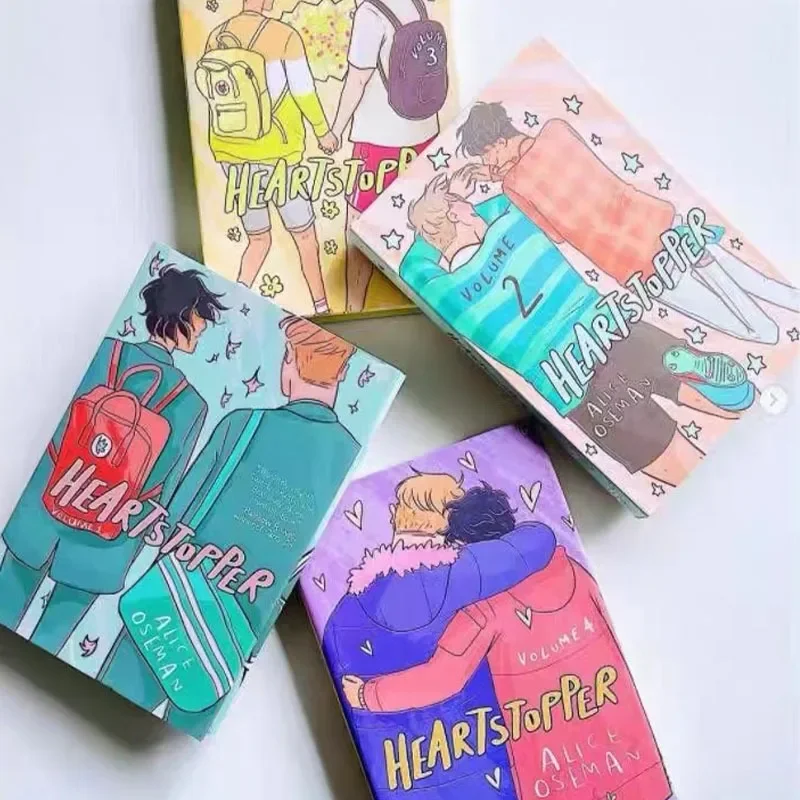 Conjunto de libros de la serie Heartstopper, set de libros de la serie Heartstopper, Alice, Oseman, volumen 1-4, Alice - imagen 4