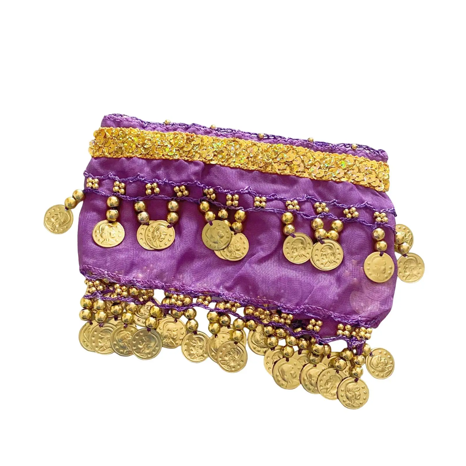 Puppy Belly Dancing Sequin Hip Scarf Comfortable Dance Skirt Pet Clothes for Chihuahua Luxury Designer Dog Costume