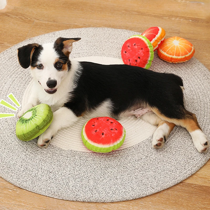 Juguetes Para Mascotas resistentes a las mordeduras, peluches chirriantes para perros pequeños y medianos, juguetes interactivos para masticar, suministros para mascotas - imagen 2