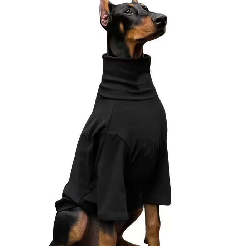 Camiseta cálida para perros medianos y grandes – Doberman, Labrador y Samoyed