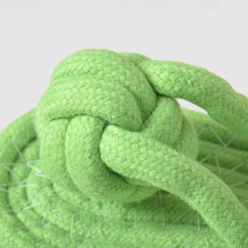 Divertido juguete de cuerda de zapatilla de algodón para perros, juguete masticable para razas, entrenamiento interactivo de dientes de mascotas y juguete molar, accesorios duraderos para perros. - imagen 3