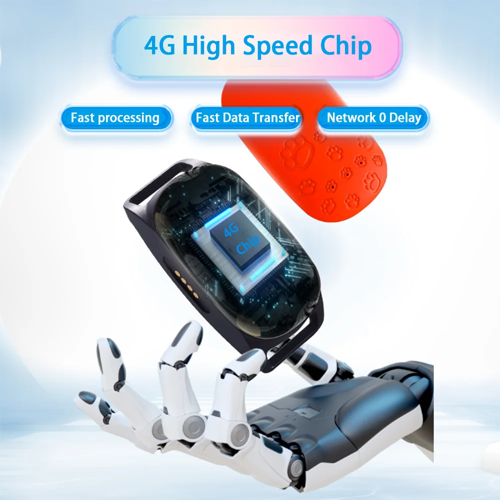 Accesorios para perros Collar para mascotas localizador Gps rastreador navegación y posicionamiento en tiempo Real 4G multimodo impermeable y antipérdida - imagen 5