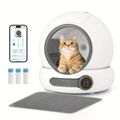 With Cat Litter Mat