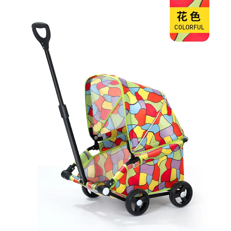 Carrito plegable ligero para perros: ideal en viajes y paseos - imagen 3