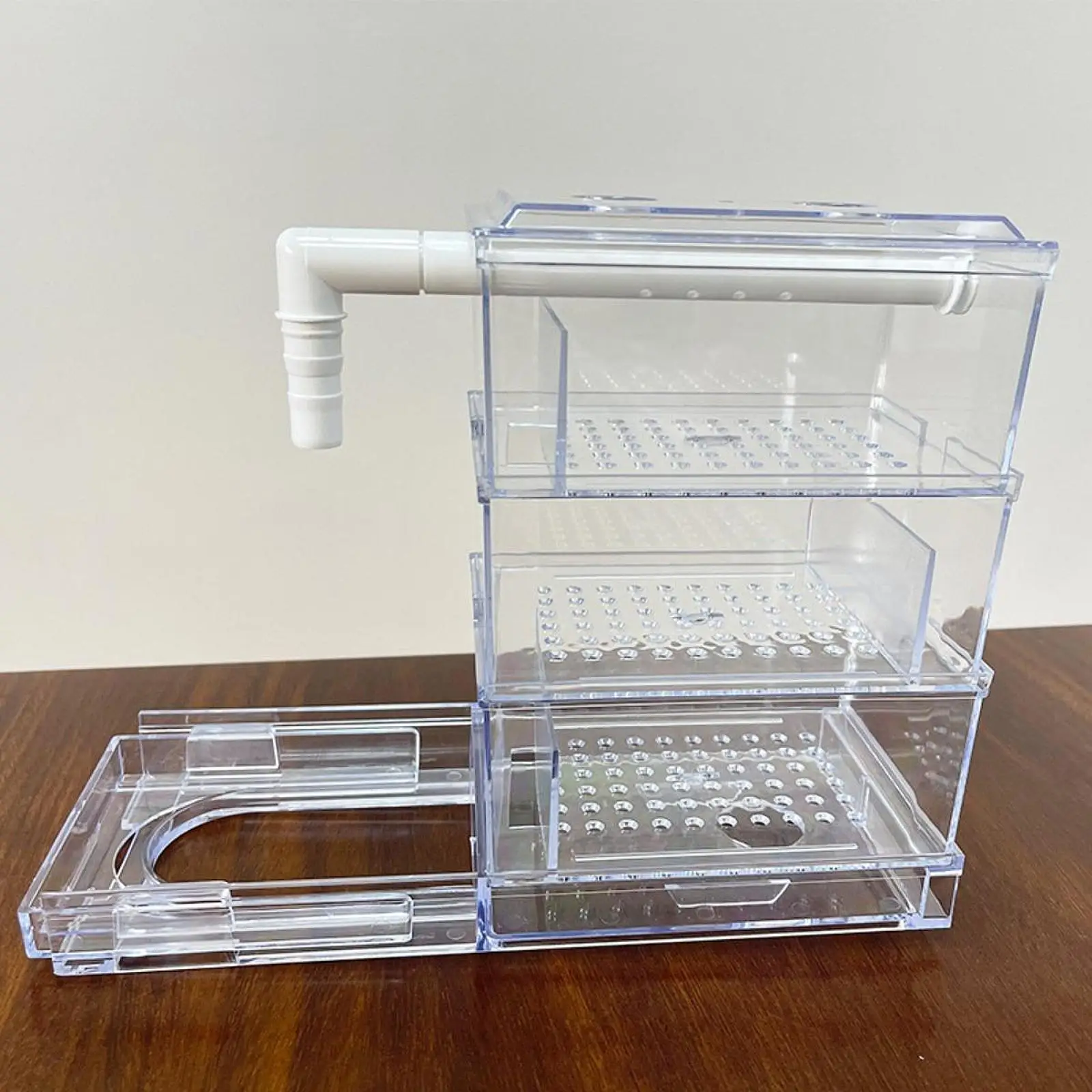 Aquarium Filter Drip Box Overflow Pipe Filter Circulation Water Cleaning Multi Layer Filtration Device Fish Tank Top Filter Aquarium Filter Drip Box Overflow Pipe Filter Circulation Water Cleaning Multi Layer Filtration Device Fish Tank Top Filter
