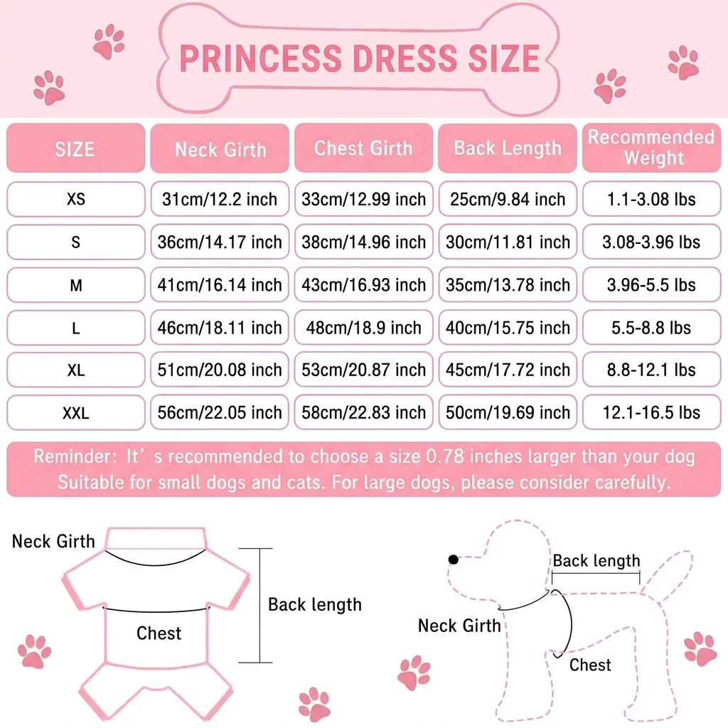 Vestido floral para perros y gatos pequeños de primavera y verano
