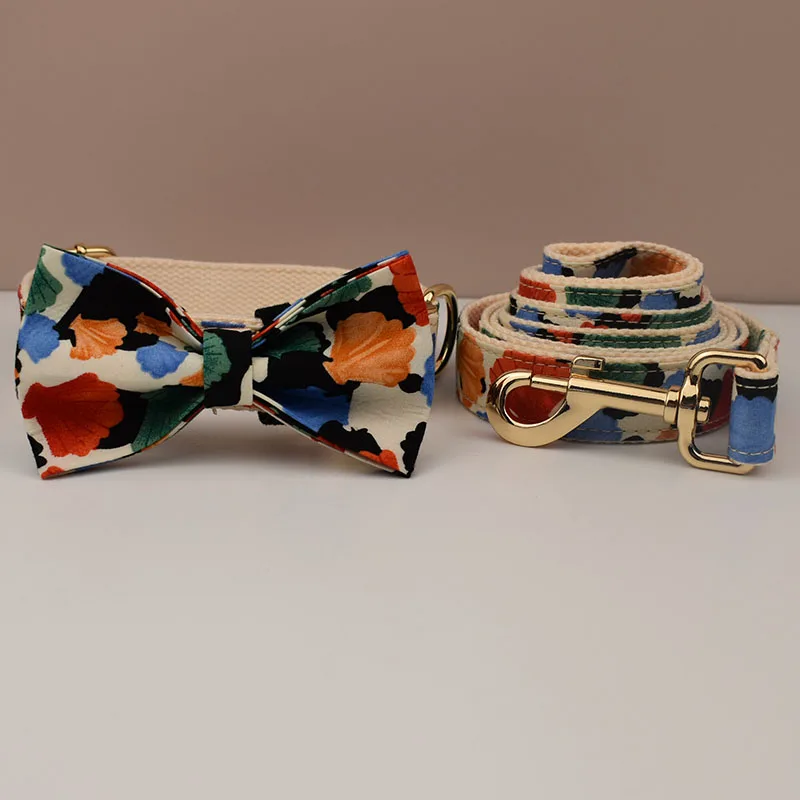 Bow Collar Leash Set