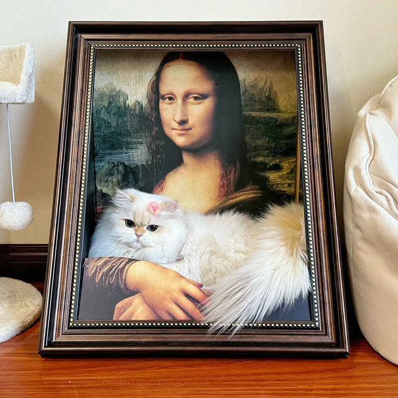 Cama creativa para gatos, marco de imagen divertido, camas para gatos, tablero rascador para gatos, cama para gatitos, accesorios para cachorros y gatitos, cajas de muebles - imagen 2