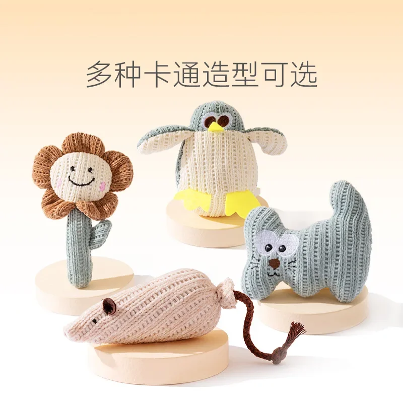Juguetes para gatos para aliviar el aburrimiento y acompañar los gatitos, palitos para provocar gatos, moler los dientes, suministros para mascotas - imagen 4