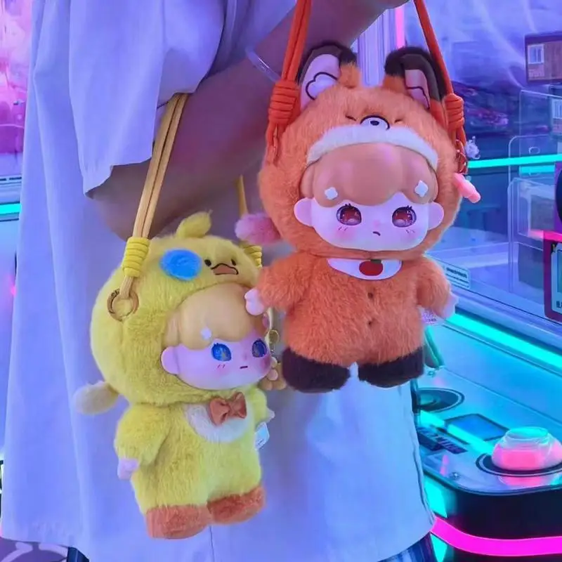 Bolsa de muñeco de peluche de Anime, pijama de Animal de dibujos animados, modelo de figura coleccionable, juguete creativo divertido para Navidad y Año Nuevo - imagen 2