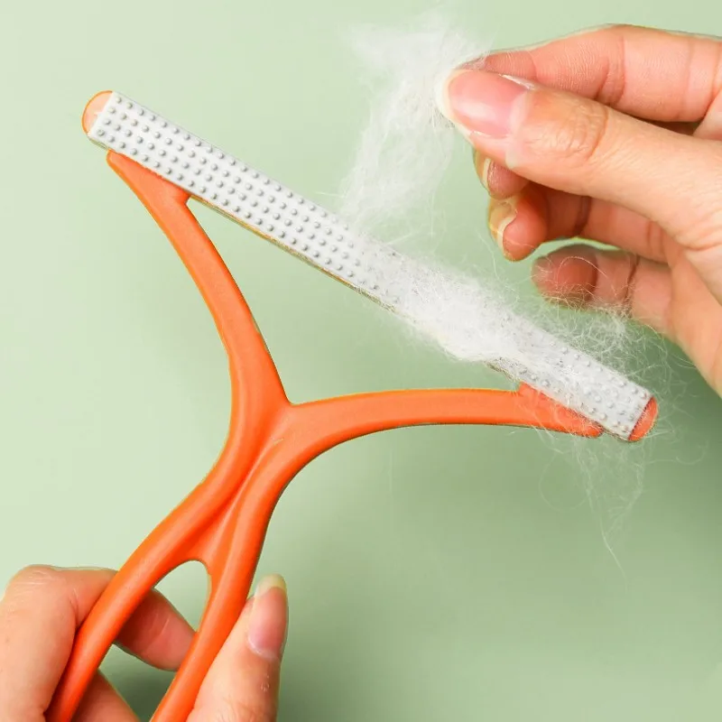 Cepillo para perros, removedor de pelo para mascotas, peine de pelo para perros de doble cara, cepillo de aseo para mascotas, raspador de lana, herramientas de limpieza de alfombras, productos para mascotas - imagen 3