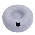 Light gray cat head