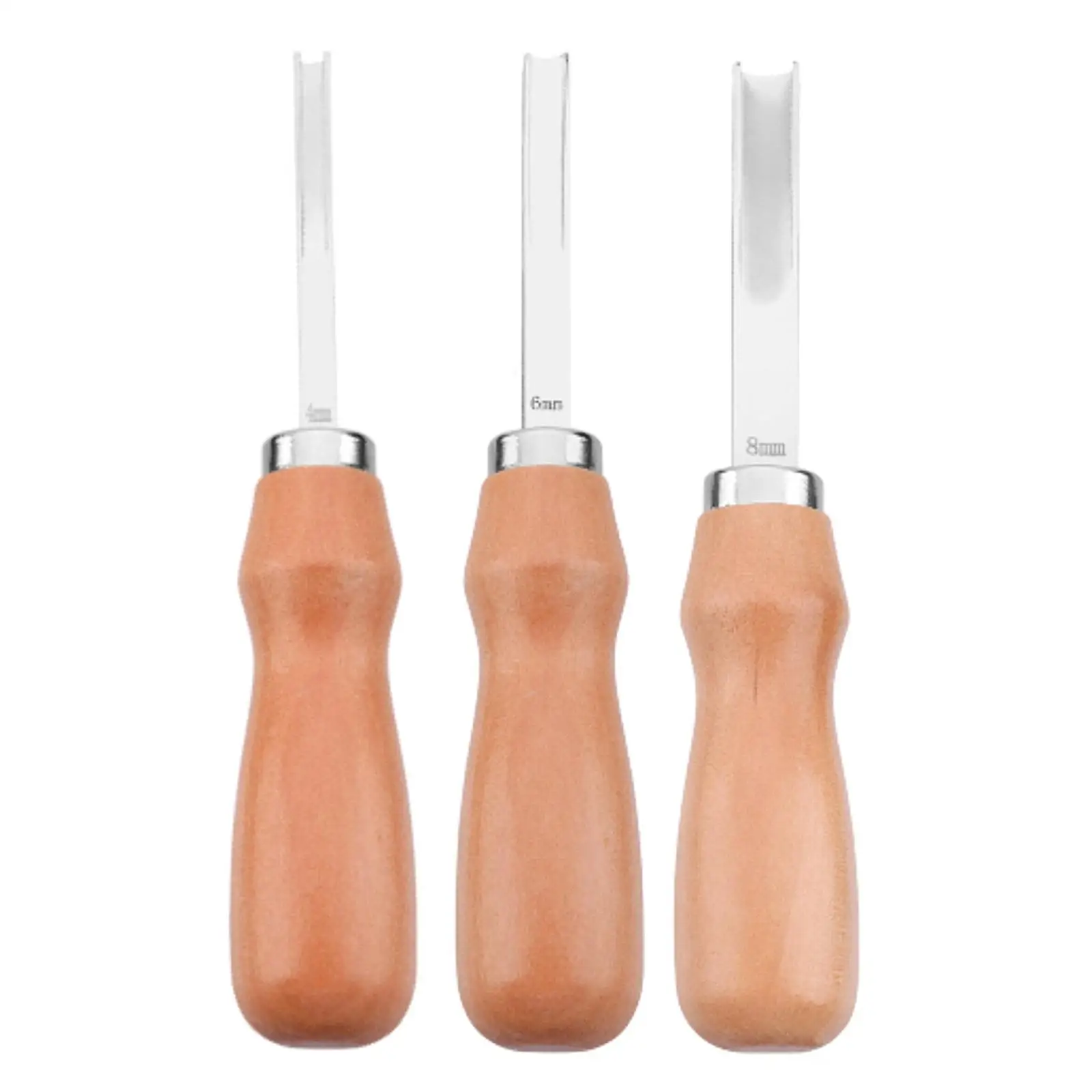 Edge Skiving Beveler with Ergonomic Handle for Leather Thinning Cutting