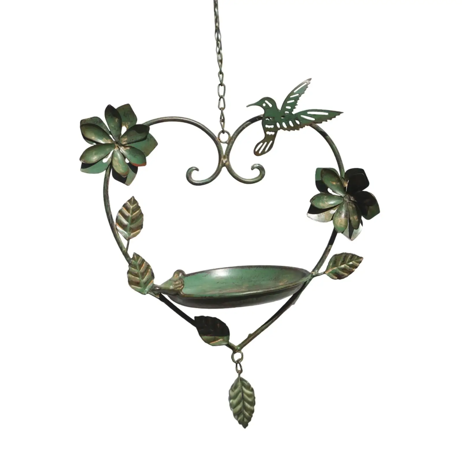 Hanging Bird Feeder Creative Bird Food Dispenser for Courtyard Backyard Yard