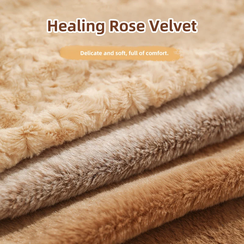 HOOPET-sofá moderno de felpa para mascotas, perrera gruesa de felpa para perros, perrera para gatos, cómoda cama cálida para dormir para mascotas, hogar de lujo para mascotas - imagen 5