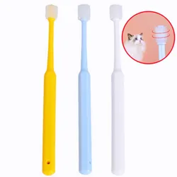 Cepillo de dientes para perros 360 – cabeza pequeña cerdas suaves