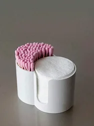 Soporte para bastoncillos y palillos de dientes – Dispensador baño
