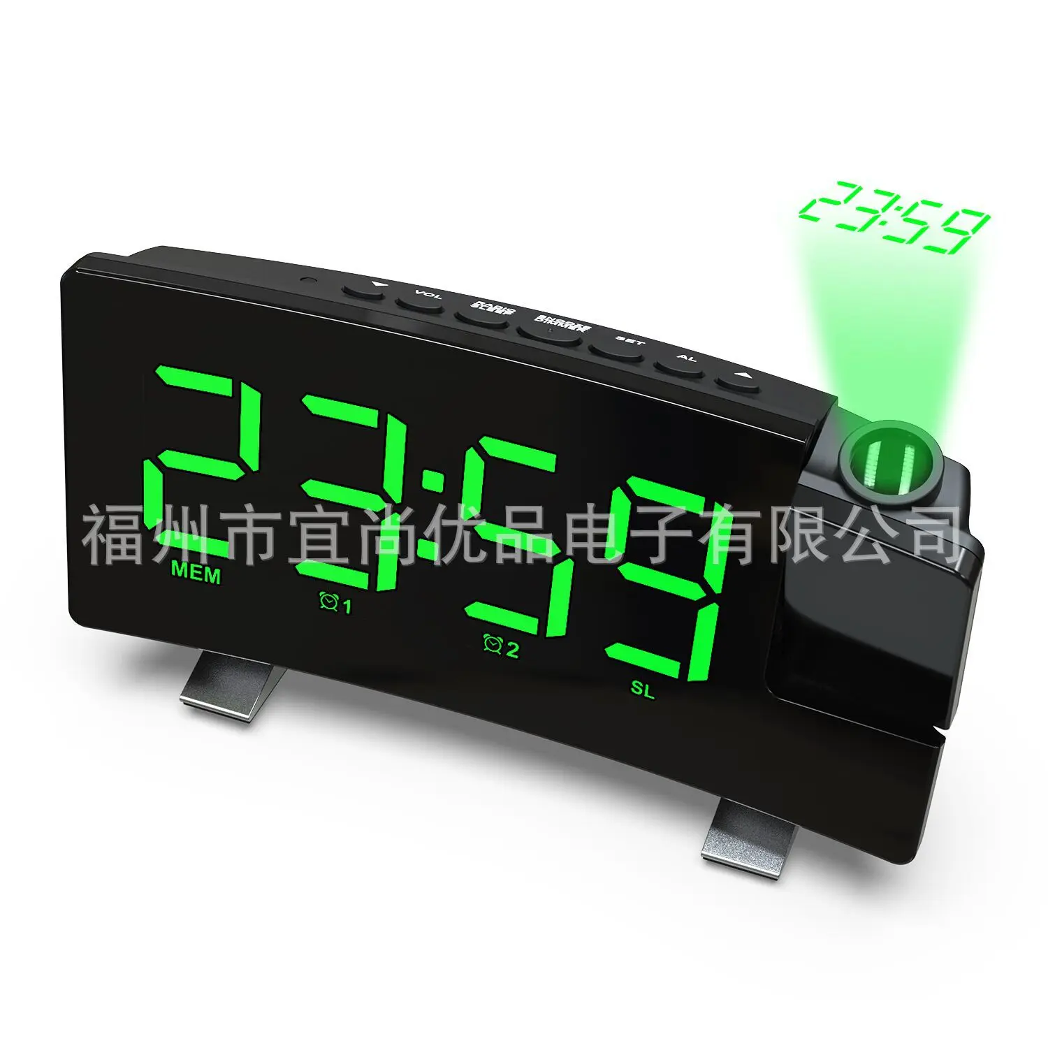Reloj despertador con proyección para gatos y perros – pantalla LED - imagen 5
