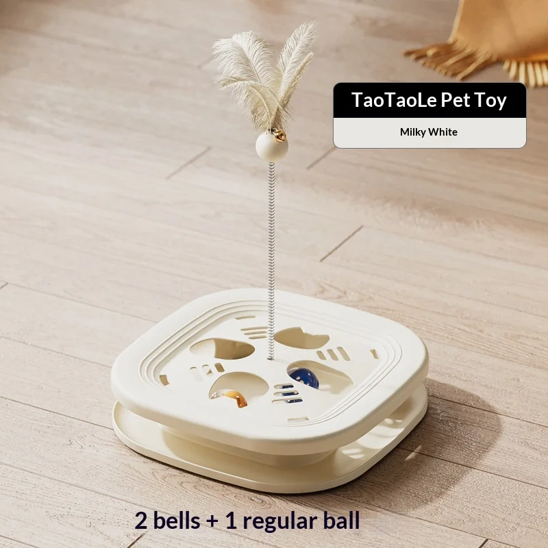 Campana con bola para gatos – Juguete interactivo sonoro - imagen 5