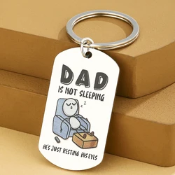 Llavero para papá dueño de gatos y perros – Regalo cumpleaños hijos
