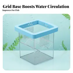Contenedor de cría para guppys – Caja flotante con malla doble