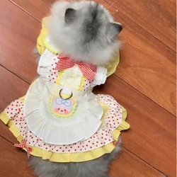 Ropa para perros y gatos - vestido princesa Lolita verano