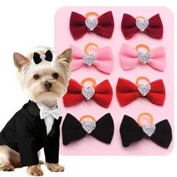Lazos de pelo para perros – Estilo romántico (100 unidades)