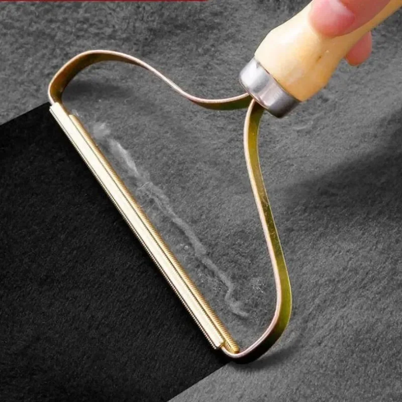 Cepillo para perros, removedor de pelo para mascotas, mango de madera, cepillo para perros, cepillo de doble cara para perros, raspador de pelo, eliminación de bolas de lana, accesorios para mascotas - imagen 5