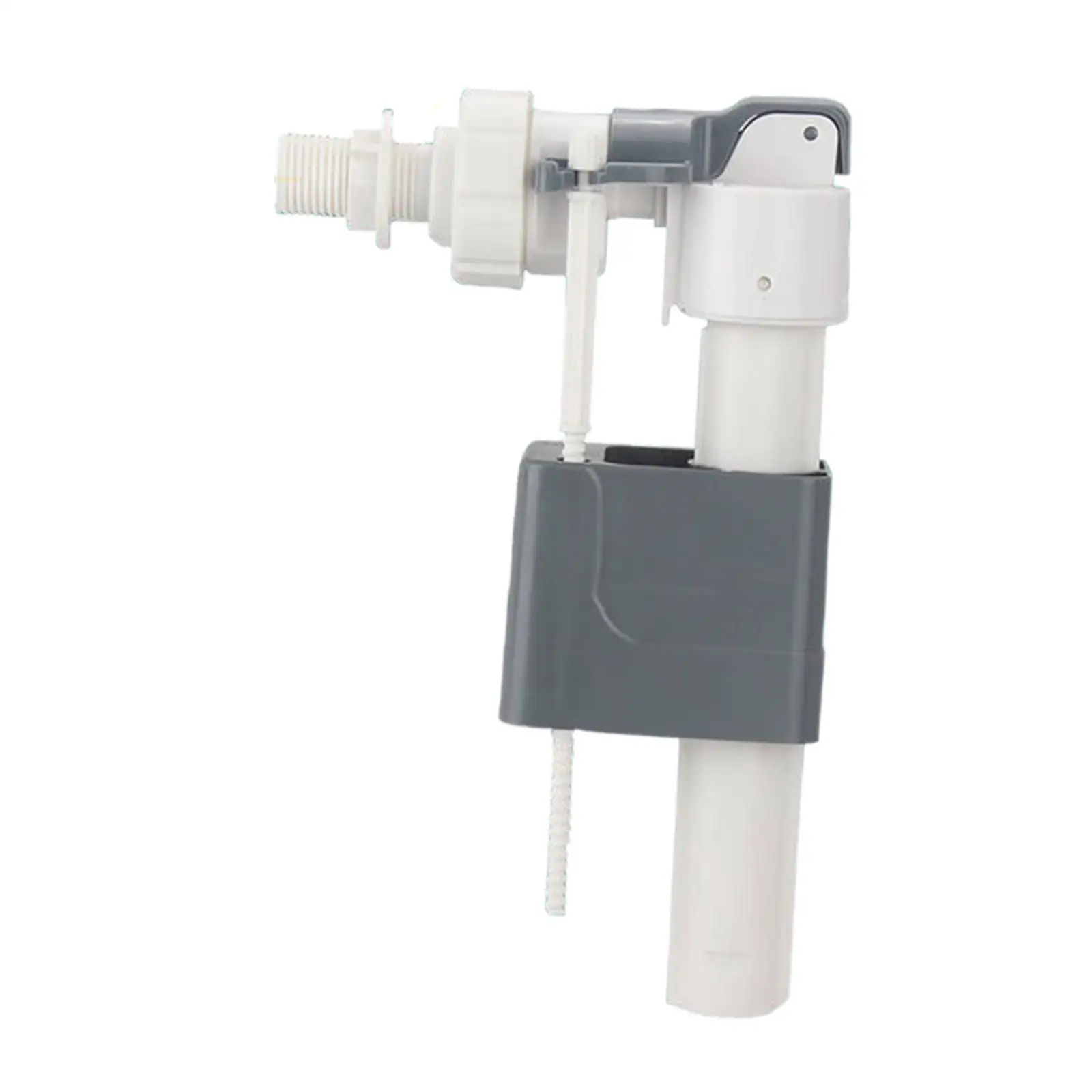 Water Inlet Valve Easy to Install Spare Replacement Hidden Toilet Tank Fill Valve for Washroom Farmhouse Hotel Bathroom Home