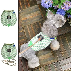 Arnés verano para perros pequeños - Ajustable para Schnauzer y Pomerania