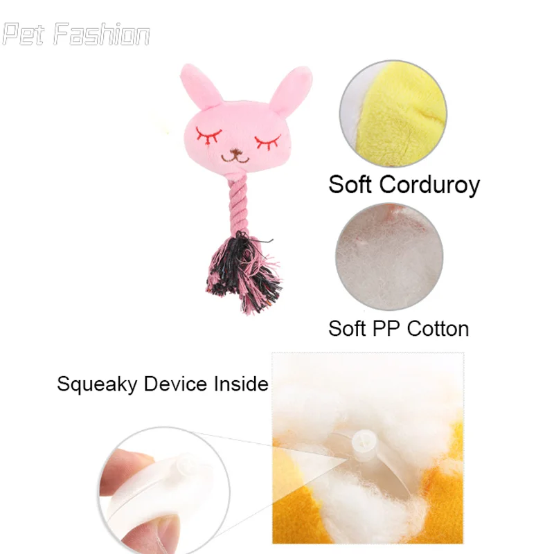 Cuerda de algodón para perros, cuerda Molar para perros, cuerda duradera resistente a mordeduras, juguetes para masticar, suministros de limpieza de dientes para mascotas, Meduim pequeño - imagen 4