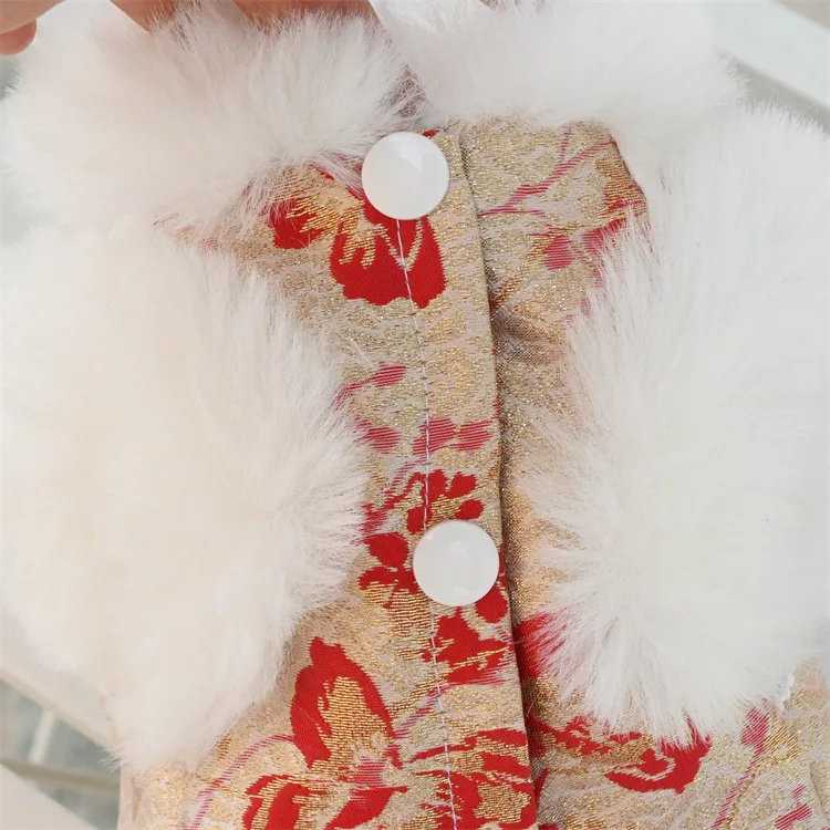 Ropa Tang de Año Nuevo, ropa de invierno para cachorros y perros, Teddy Pet Cat, Año Nuevo Chino, productos para mascotas de otoño e invierno - imagen 5