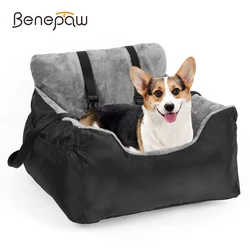 Asiento elevador para perros suave con clip de seguridad acolchado