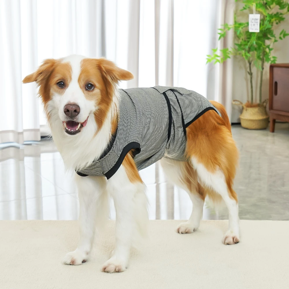 Traje de recuperación para perros, ropa quirúrgica para heridas Abdominales, perros pequeños y grandes, chaleco antilamer para mascotas, traje de esterilización para perros - imagen 4