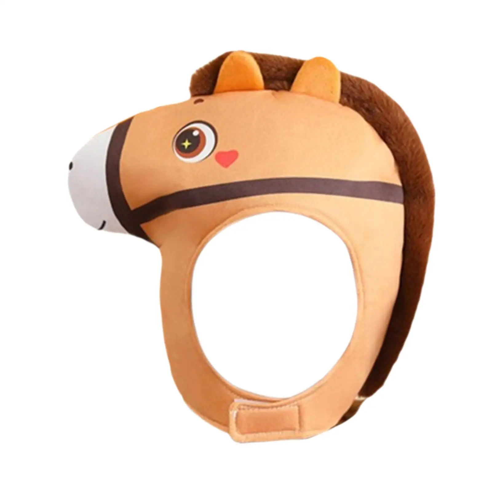 Cute Plush Horse Hat Party Supplies Comfortable for Men Women Cosplay Cap Headdress Halloween Costume for Masquerade Carnival Cute Plush Horse Hat Party Supplies Comfortable for Men Women Cosplay Cap Headdress Halloween Costume for Masquerade Carnival